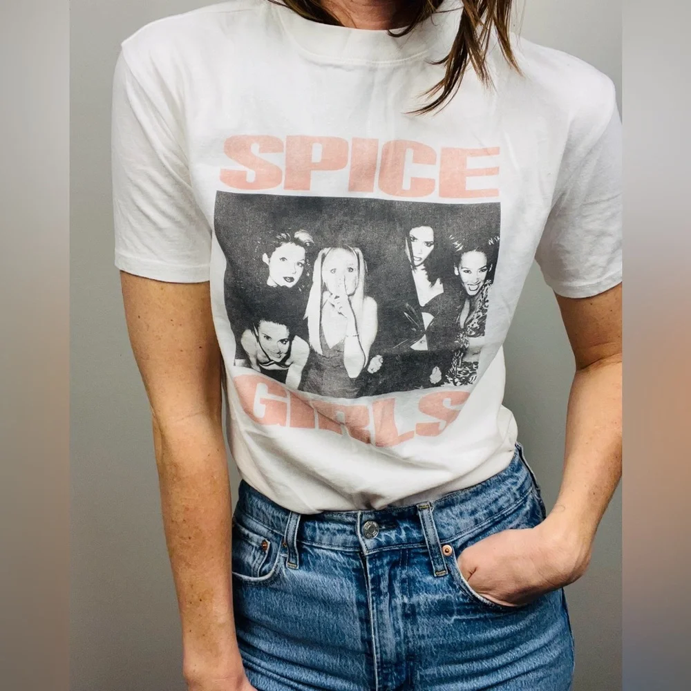 Spice Girls Graphic Tee – Abercrombie & Fitch A&F Essentials Boyfriend Tee – XXS - Picture 11 of 11